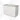 Modulo Vanity units with basin | 100 cm Matte white Line front Concrete 2 Stacked drawers BMW17-05049