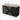 Modulo Plato Vanity units for countertop basin | 120 cm Matte black Line front Light brown oak worktop 4 drawers BMK18-02141