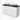 Modulo Plato Vanity units for countertop basin | 120 cm Matte white Line front Black oak worktop 4 drawers BMK18-02155