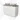 Modulo Plato Vanity units for countertop basin | 100 cm Matte white Line front Taupe worktop 2 Stacked drawers BMK17-03055
