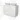 Modulo Plato Vanity units for countertop basin | 100 cm Matte white Line front Matte white worktop 2 Stacked drawers BMK17-03058