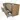 Modulo Plato Badmöbel mit Aufsatzwaschbecken | 160 cm Naturfurnier Streifen front Solid Surface blatt 4 Schubladen BMK18-02596