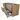 Modulo Plato Vanity units for countertop basin | 160 cm Natural veneer Flat front Matte white worktop 4 drawers BMK18-02220