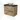 Modulo Plato Vanity units for countertop basin | 80 cm Natural veneer Strip front High-gloss black worktop 2 Stacked drawers BMK17-03160