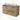 Modulo Plato Badmöbel mit Aufsatzwaschbecken | 120 cm Naturfurnier Streifen front Mittelgrau blatt 2 übereinanderliegende Schubladen BMK17-03200