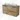 Modulo Plato Badmöbel mit Aufsatzwaschbecken | 120 cm Naturfurnier Streifen front Mittelgrau blatt 4 Schubladen BMK18-02207