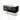 Modulo Vanity units with basin | 100 cm High-gloss black Flat front Ceramic 1 drawer BMW11-04842