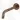 Radius Built-in bath mixer set | Copper Thermostatic mixer with handheld shower 1 position CIK55-00034