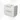 Modulo Vanity units with basin | 80 cm High-gloss white Flat front Ceramic 2 Stacked drawers BMW17-05382