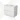 Modulo Vanity units with basin | 80 cm Matte white Handle-less front Ceramic 2 Stacked drawers BMW17-05396