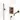 Radius Built-in bath mixer set | Copper Thermostatic mixer with handheld shower 1 position CIK55-00032