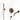 Radius Built-in bath mixer set | Copper Single lever mixer tap with handheld shower 1 position CIK55-00033