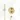 Radius concealed shower mixer set | Light gold Thermostatic mixer with handheld shower 1 position AIL55-00013