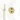 Radius concealed shower mixer set | Light gold Thermostatic mixer with handheld shower 1 position AIL55-00015