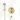 Radius concealed shower mixer set | Light gold Thermostatic mixer with handheld shower 5 positions AIL55-00018
