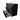 Modulo Vanity units with basin | 80 cm Matte black Flat front Ceramic 3 drawers BMW19-00013