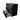 Modulo Vanity units with basin | 80 cm Matte black Handle-less front Mineral marble 3 drawers BMW19-00034