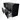 Modulo Plato Vanity units for countertop basin | 120 cm Matte black Handle-less front High-gloss white worktop 4 high drawers BMK14-00031