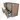 Modulo Plato Vanity units for countertop basin | 120 cm Mid brown oak Flat front Mid grey worktop 4 high drawers BMK14-00338