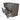 Modulo Plato Vanity units for countertop basin | 120 cm Dark brown oak Flat front Mid grey worktop 4 high drawers BMK14-00366