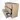 Modulo Plato Vanity units for countertop basin | 120 cm Light brown oak Flat front Matte black worktop 3 standing drawers BMK19S-00309