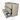 Modulo Plato Vanity units for countertop basin | 120 cm Light grey oak Flat front High-gloss white worktop 3 drawers BMK19-01179