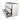 Modulo Plato Vanity units for countertop basin | 120 cm High-gloss white Flat front Oak worktop 3 drawers BMK19-00987