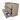 Modulo Plato Vanity units for countertop basin | 120 cm Oak Flat front Grey oak worktop 3 drawers BMK19-01160