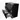 Modulo Bathroom furniture with sink | 100 cm Matte black Handle-less front Solid surface 3 standing drawers BMW19S-00679