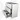 Modulo Vanity units with basin | 100 cm High-gloss white Handle-less front Quartz 3 standing drawers BMW19S-00581