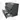 Modulo Vanity units with basin | 100 cm Dark grey Slat front Mineral marble 3 drawers BMW19-00777