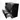 Modulo Bathroom furniture with sink | 100 cm Matte black Flat front Solid surface 3 standing drawers BMW19S-00678