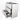Modulo Vanity units with basin | 100 cm High-gloss white Flat front Quartz 3 standing drawers BMW19S-00579