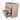 Modulo Vanity units with basin | 100 cm Light brown oak Flat front Quartz 3 standing drawers BMW19S-00582
