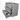 Modulo Vanity units with basin | 100 cm Light grey concrete Flat front Ceramic 3 drawers BMW19-02926