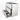 Modulo Vanity units with basin | 100 cm High-gloss white Flat front Solid surface 3 drawers BMW19-00640
