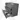 Modulo Vanity units with basin | 100 cm Dark grey concrete Flat front Ceramic 3 drawers BMW19-02927