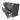 Modulo Plato Vanity units for countertop basin | 160 cm Dark grey Handle-less front Dark brown oak worktop 4 high drawers BMK14-00553
