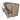 Modulo Plato Vanity units for countertop basin | 160 cm Mid brown oak Flat front Light brown oak worktop 4 high drawers BMK14-00621