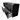 Modulo Plato Vanity units for countertop basin | 160 cm Matte black Flat front Matte black worktop 4 high drawers BMK14-00449