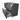 Modulo Plato Vanity units for countertop basin | 100 cm Dark grey Slat front High-gloss black worktop 2 stacked drawers under each other BMK13-00636