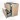 Modulo Plato Vanity units for countertop basin | 100 cm Light brown oak Flat front High-gloss black worktop 2 stacked drawers under each other BMK13-00762