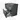 Modulo Plato Vanity units for countertop basin | 80 cm Dark grey Handle-less front High-gloss black worktop 2 stacked drawers under each other BMK13-00202