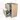 Modulo Plato Vanity units for countertop basin | 80 cm Light brown oak Flat front Matte black worktop 2 high drawers standing drawers under each other BMK13S-00085