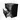 Modulo Plato Vanity units for countertop basin | 80 cm Matte black Flat front High-gloss white worktop 2 high drawers standing drawers under each other BMK13S-00003