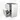 Modulo Plato Vanity units for countertop basin | 80 cm High-gloss white Flat front High-gloss white worktop 2 high drawers standing drawers under each other BMK13S-00045