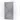 Diamond Walk-in shower | 110 cm Stainless steel Smoke glass Fixed wall IDA11121BR