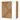 Diamond Walk-in shower | 140x90 cm Light gold Bronze glass 2 fixed walls IDB1409529LG