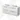 Modulo Plato Vanity units for countertop basin | 160 cm High-gloss white Flat front Matte white worktop 4 drawers BMK18-02244