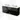 Modulo Plato Vanity units for countertop basin | 160 cm High-gloss black Handle-less front Matte white worktop 4 drawers BMK18-02251
